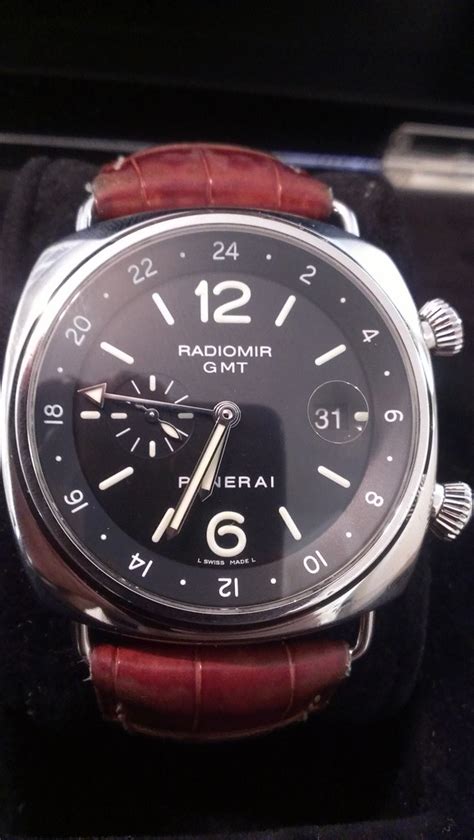 panerai radiomir gmt pam 242|Panerai radiomir for sale.